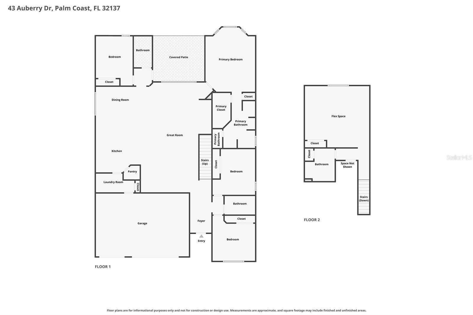 43 AUBERRY DRIVE, Palm Coast, FL 32137 43 AUBERRY DRIVE, Palm Coast, FL 32137
