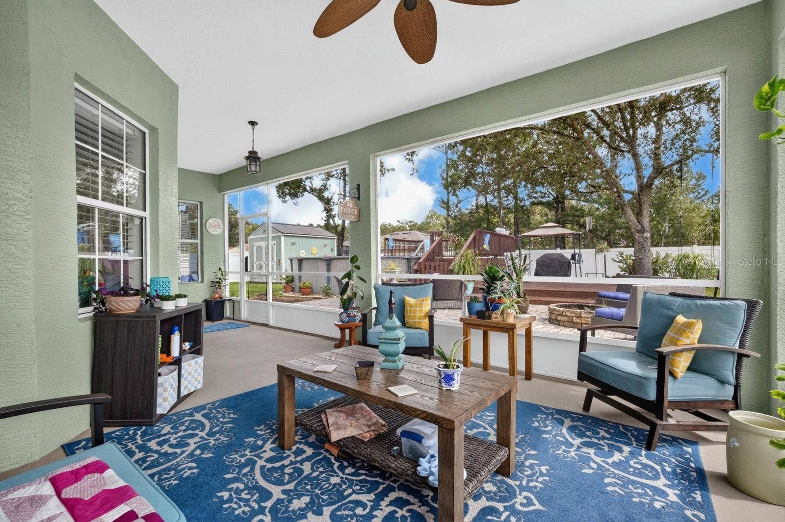 72 KARAS TRAIL, Palm Coast, FL 32164 large screened and covered lanai