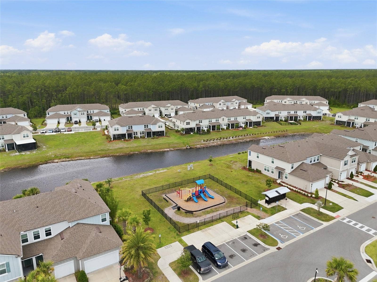 Tot lot  Aerial View
