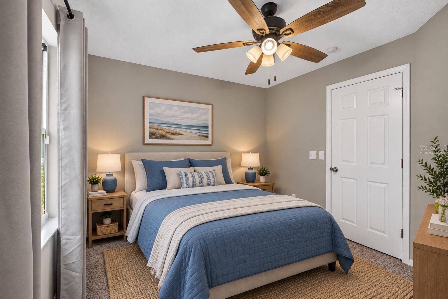 Guest Bedroom 2 Virtually Staged