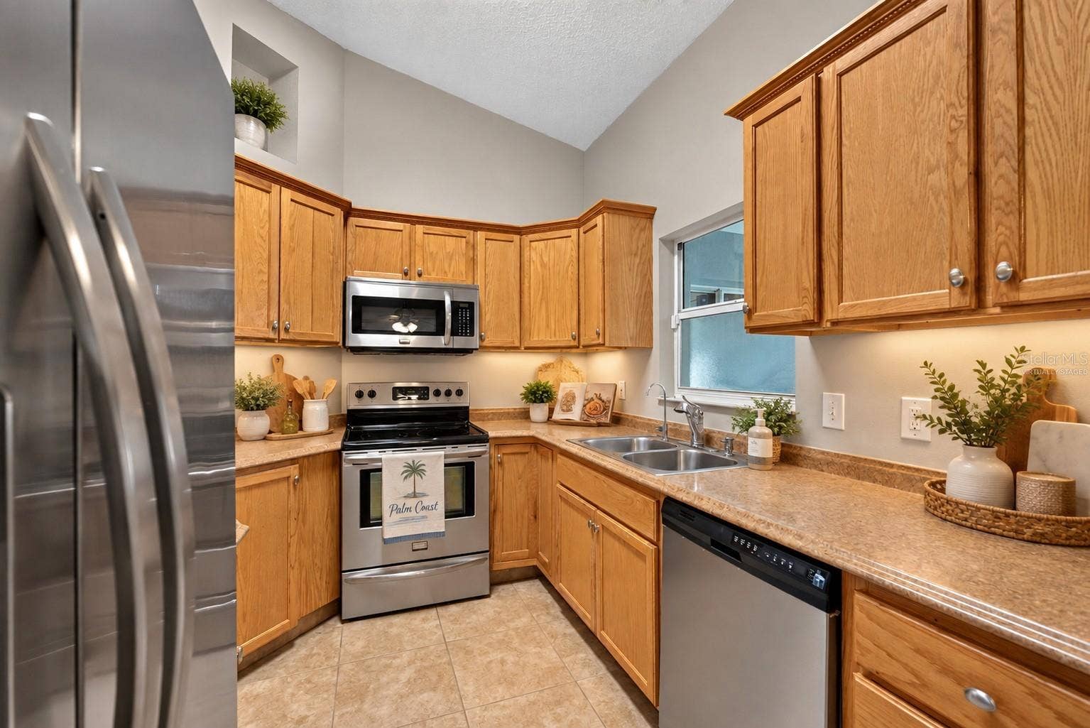 Kitchen Virtually Staged