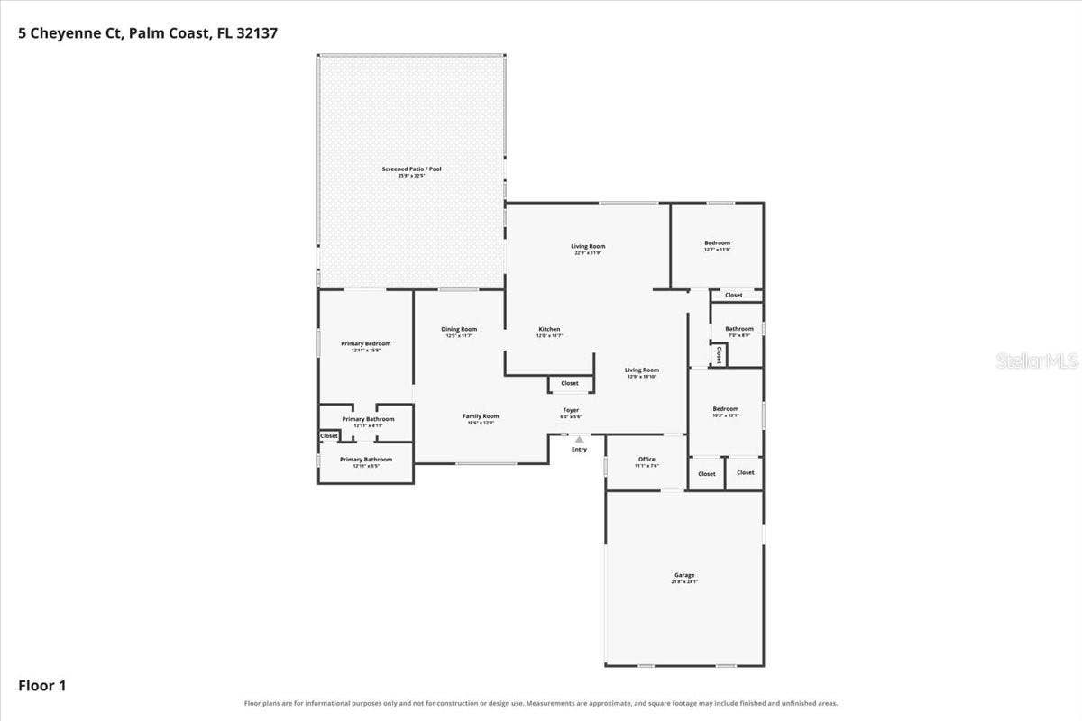 5 CHEYENNE COURT, Palm Coast, FL 32137 5 CHEYENNE COURT, Palm Coast, FL 32137