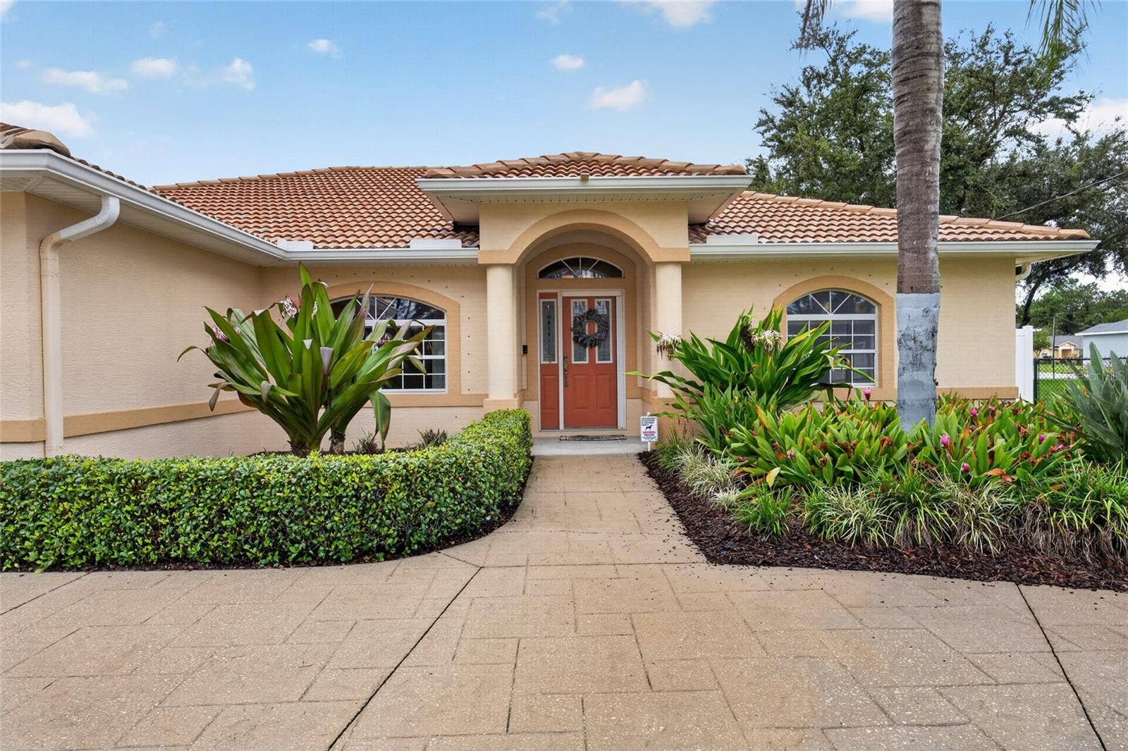 110 BURROUGHS DRIVE, Palm Coast, FL 32137 Entry to your new home!