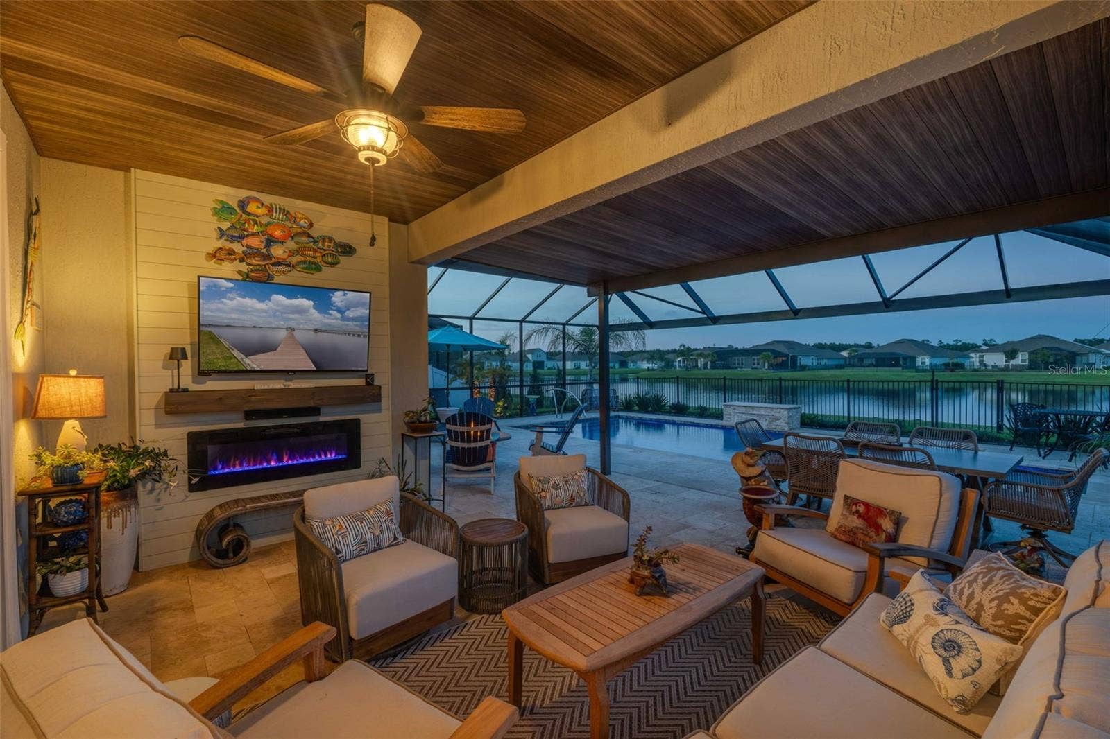627 OCEAN JASPER DRIVE, St Augustine, FL 32086 Twilight - Outdoor Living
