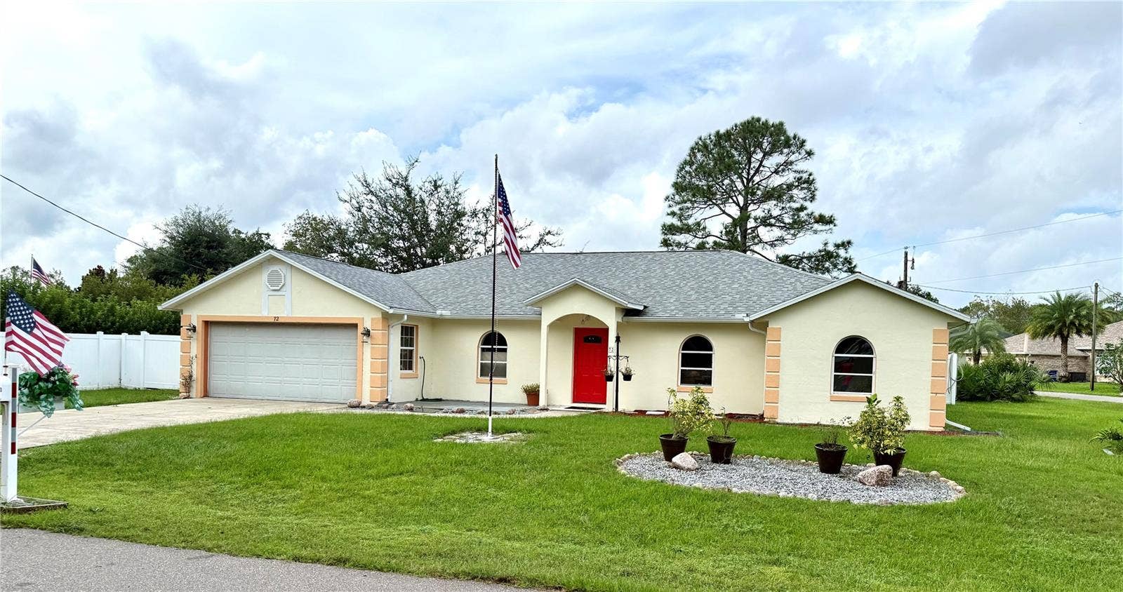 Front of the home