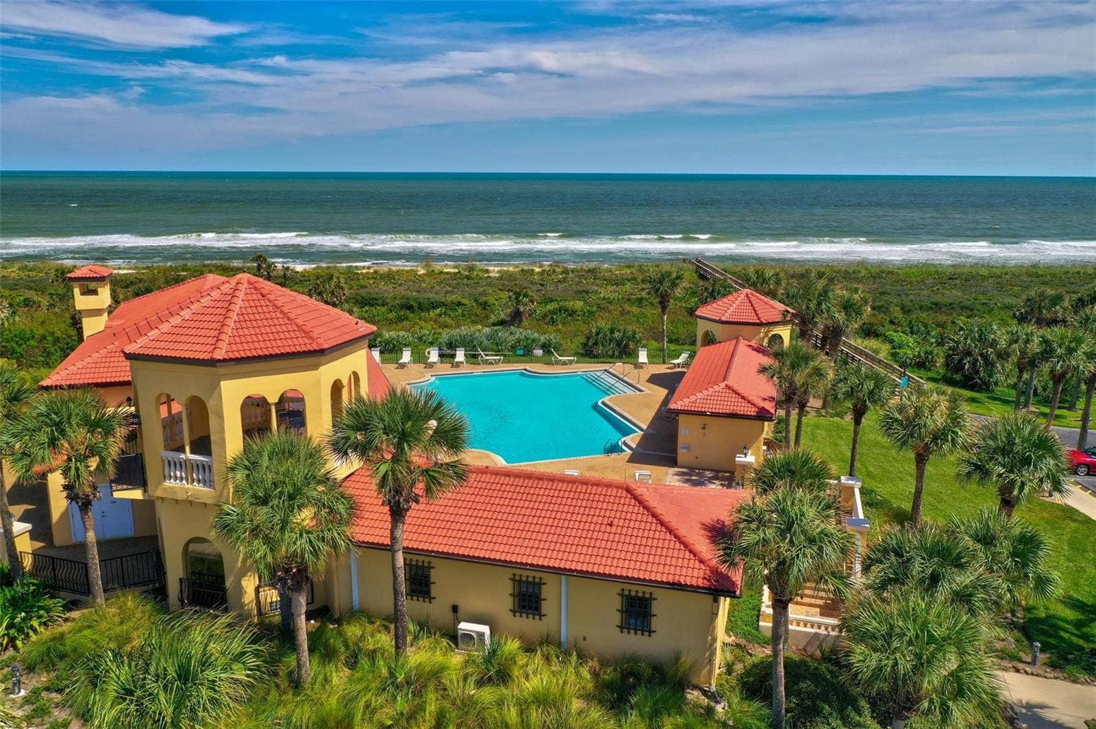 2 SAN PABLO COURT, Palm Coast, FL 32137 Arial View of Amenities Center