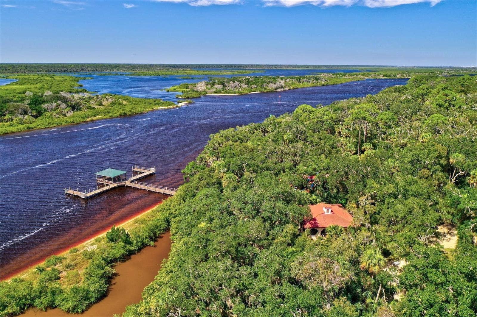 2 SAN PABLO COURT, Palm Coast, FL 32137 Large Natural Preserve Surrounding the Dock