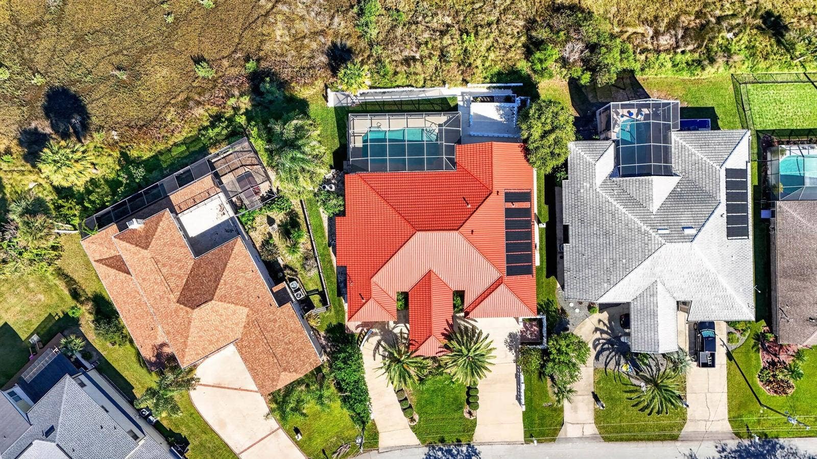 74 COVINGTON LANE, Palm Coast, FL 32137 Aerial View of Spacious Property