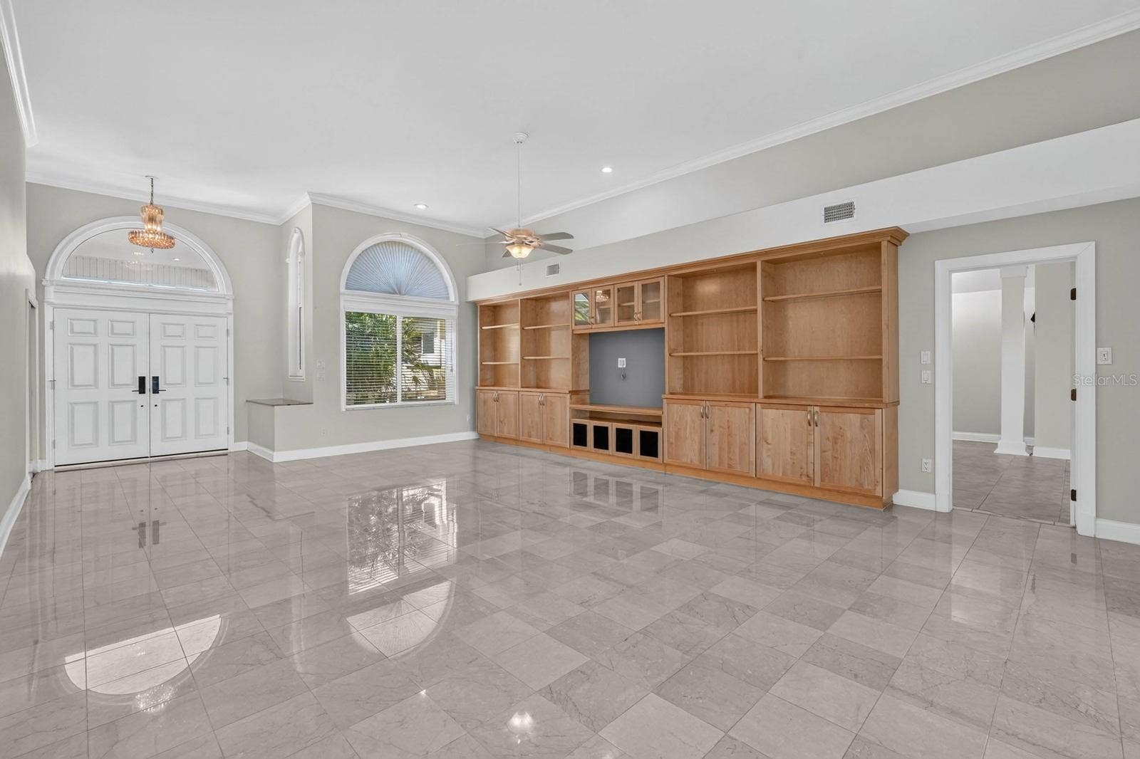 74 COVINGTON LANE, Palm Coast, FL 32137 Custom Built-Ins and Marble Flooring