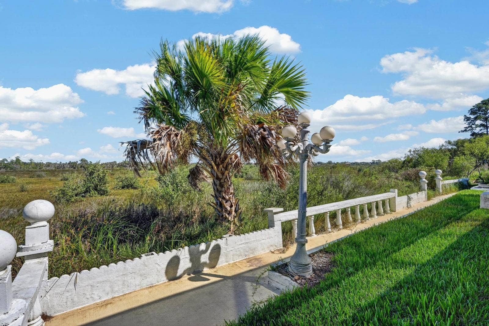 74 COVINGTON LANE, Palm Coast, FL 32137 Landscaped Grounds Along Pool Enclosure