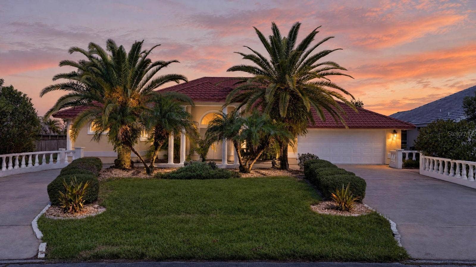 74 COVINGTON LANE, Palm Coast, FL 32137 Stunning Twilight Curb Appeal