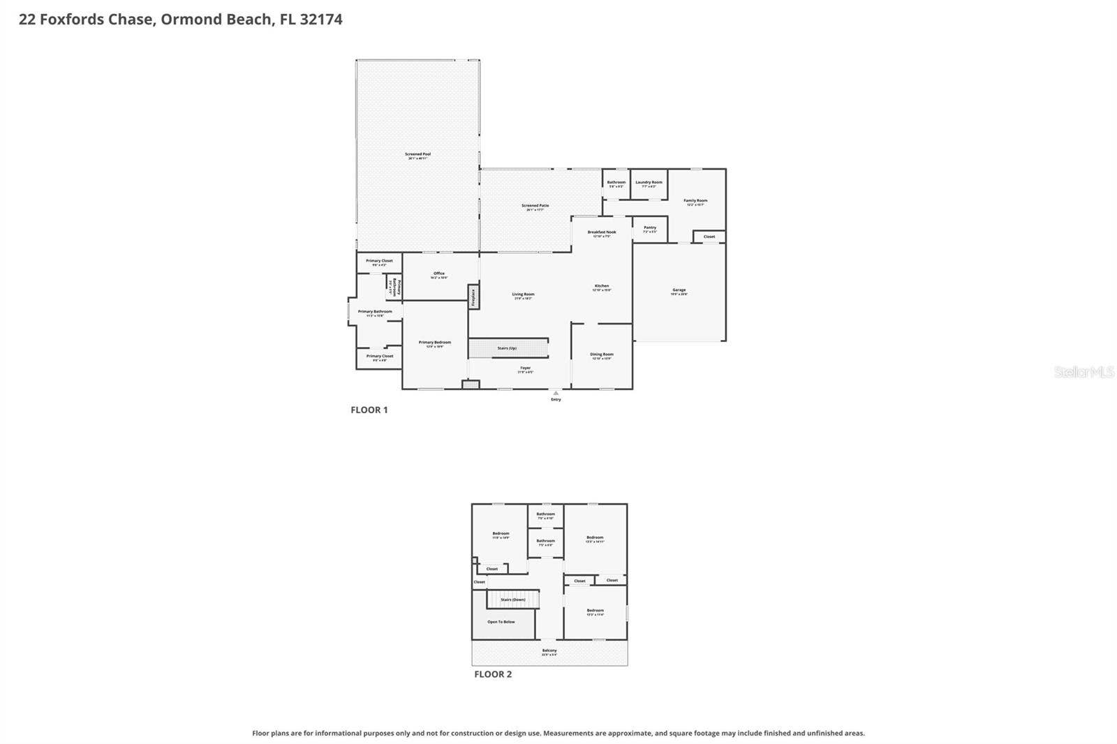 22 FOXFORDS CHASE, Ormond Beach, FL 32174 22 FOXFORDS CHASE, Ormond Beach, FL 32174