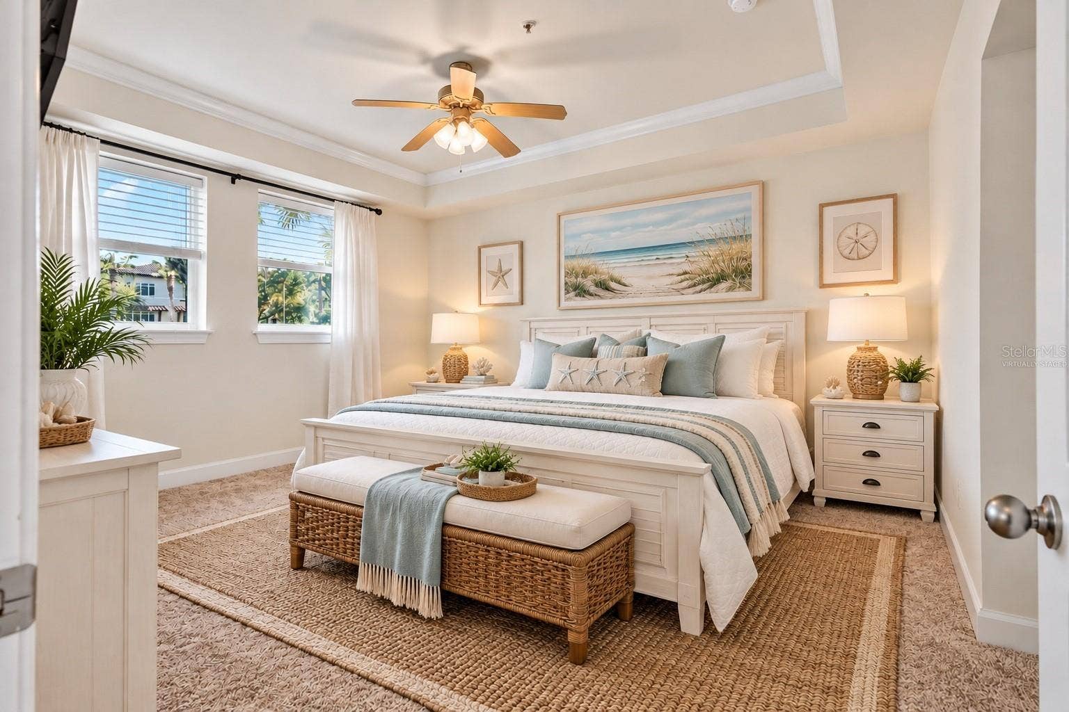 300 BELLA HARBOR COURT, #101, Palm Coast, FL 32137 Virtually staged - Primary Bedroom
