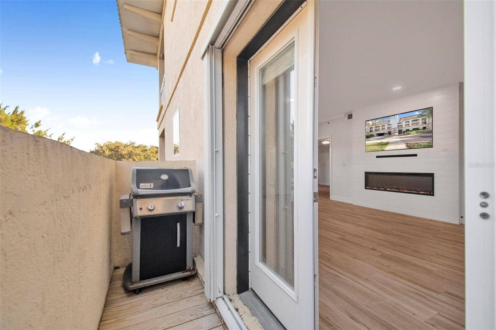 300 BELLA HARBOR COURT, #101, Palm Coast, FL 32137 Side balcony
