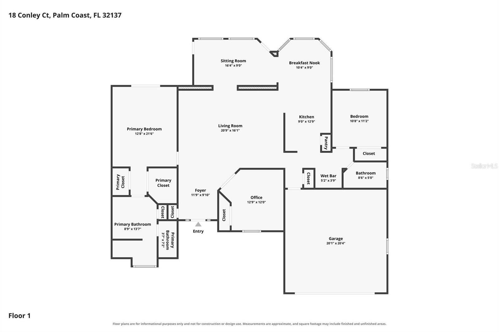 18 CONLEY COURT, Palm Coast, FL 32137
