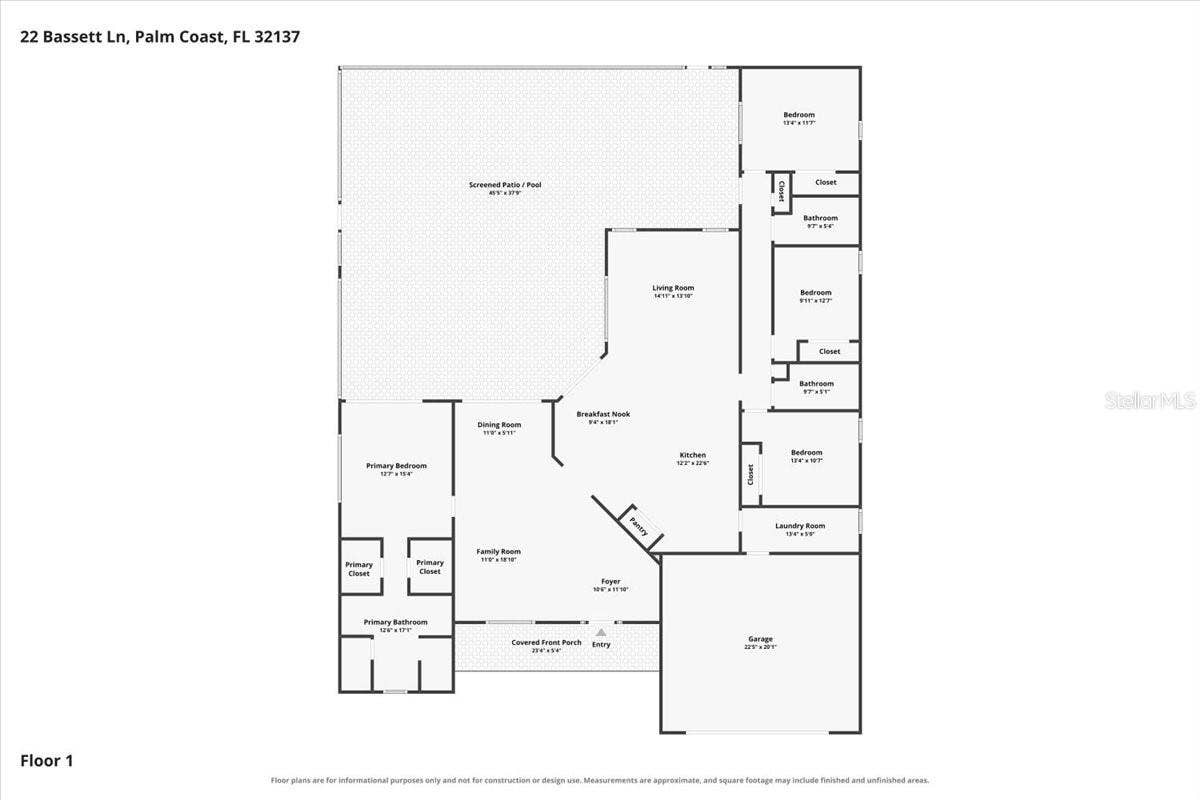 22 BASSETT LANE, Palm Coast, FL 32137 22 BASSETT LANE, Palm Coast, FL 32137