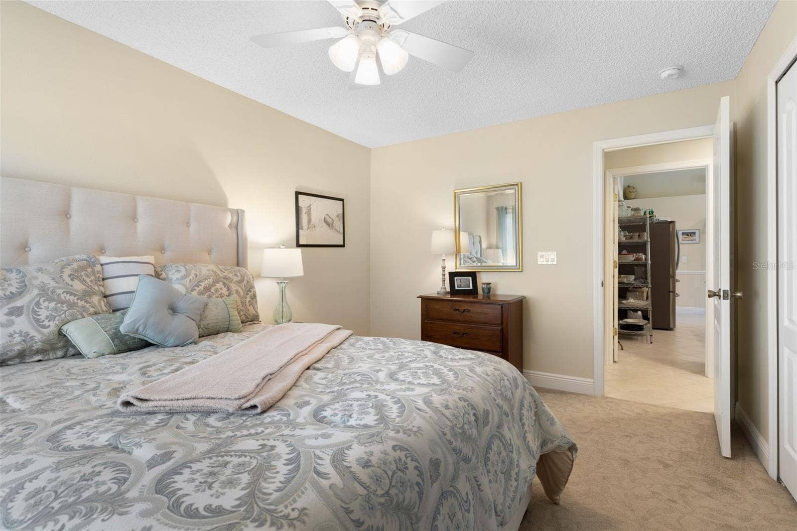 Whether family is visiting for the holidays or friends are extending their Florida getaway, guest bedroom #3 gives everyone a place to settle in, unpack, and stay awhile.