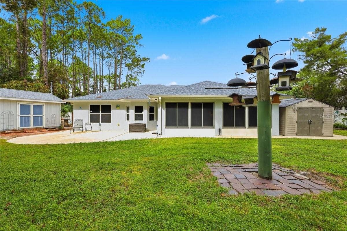 3 RYMM PLACE, Palm Coast, FL 32164 BACK OUTDOOR PATIO