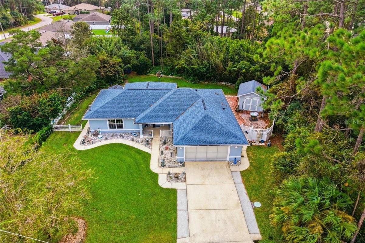 3 RYMM PLACE, Palm Coast, FL 32164 AERIAL VIEW