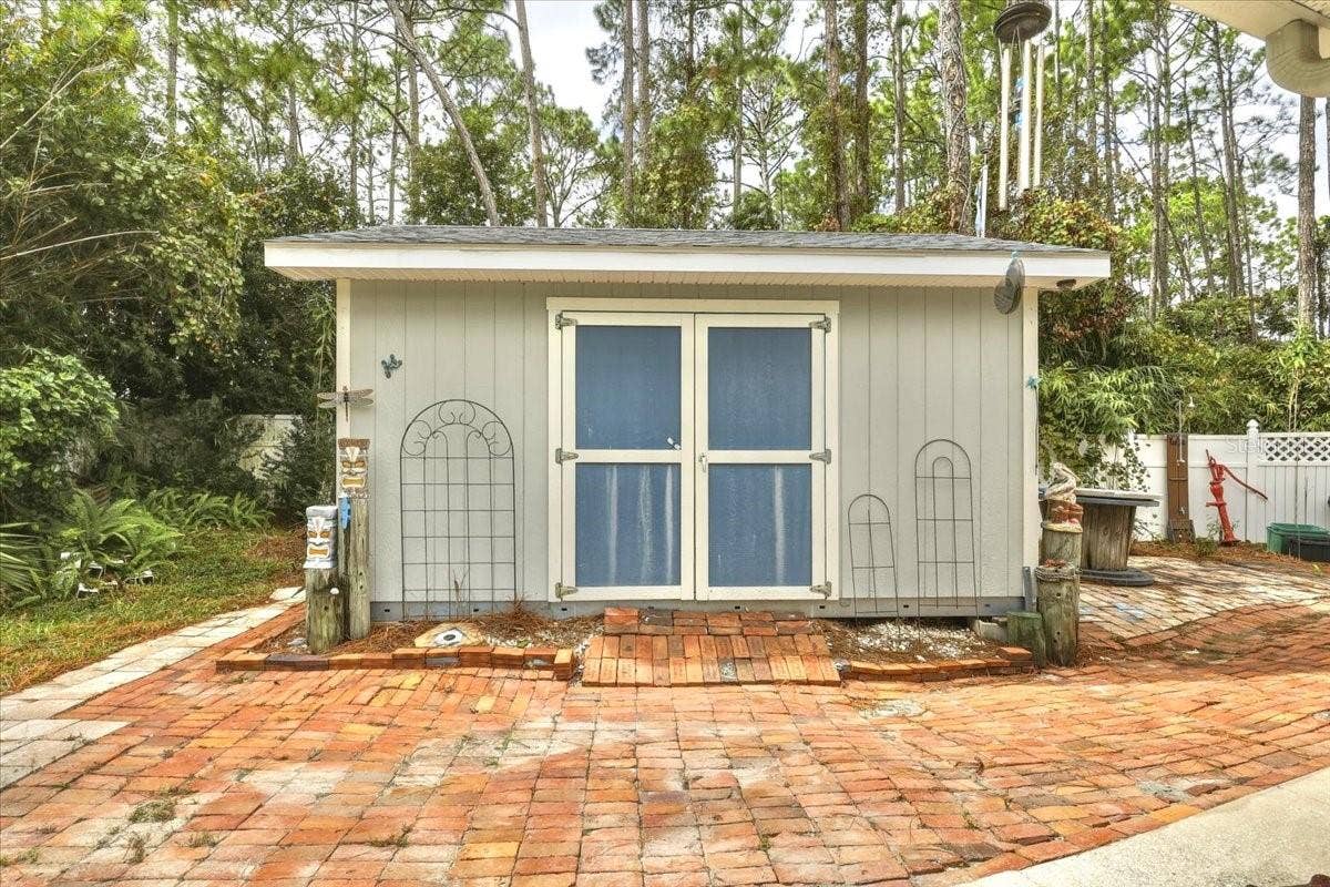 3 RYMM PLACE, Palm Coast, FL 32164 OVERSIZED TUFT SHED