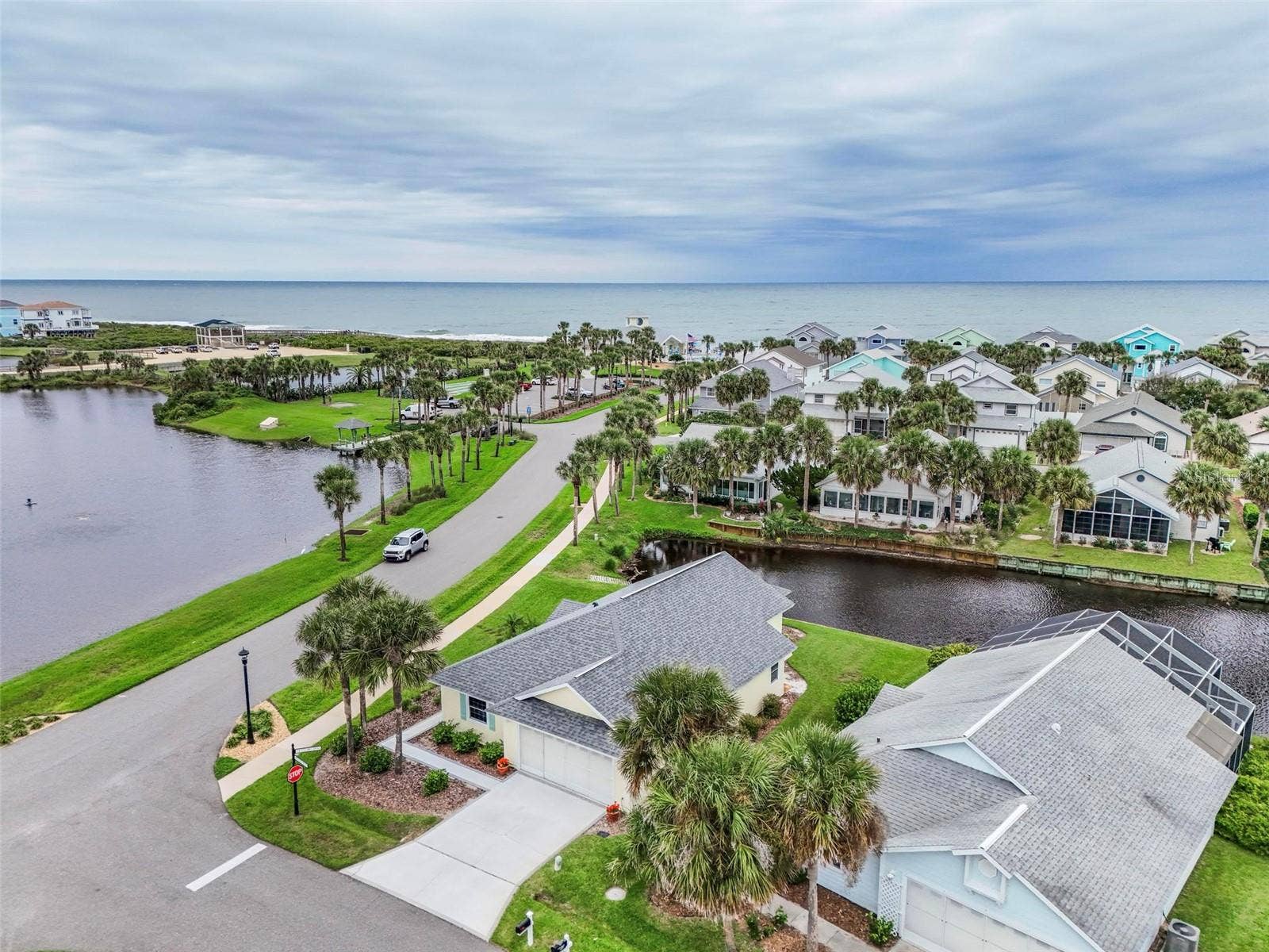50 MEDFORD DRIVE, Palm Coast, FL 32137 View of county park with look out tower for whales and dolphins. Walking and bike paths around lake-Fish at lake or ocean.