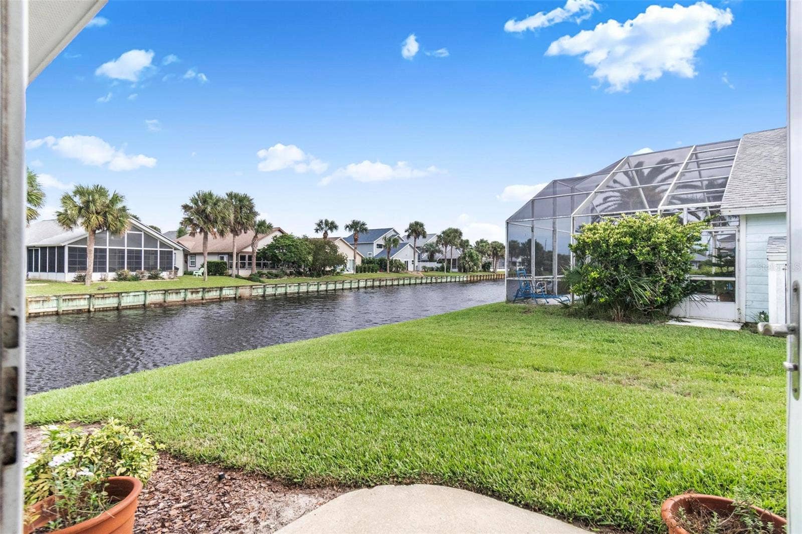 50 MEDFORD DRIVE, Palm Coast, FL 32137 View from patio