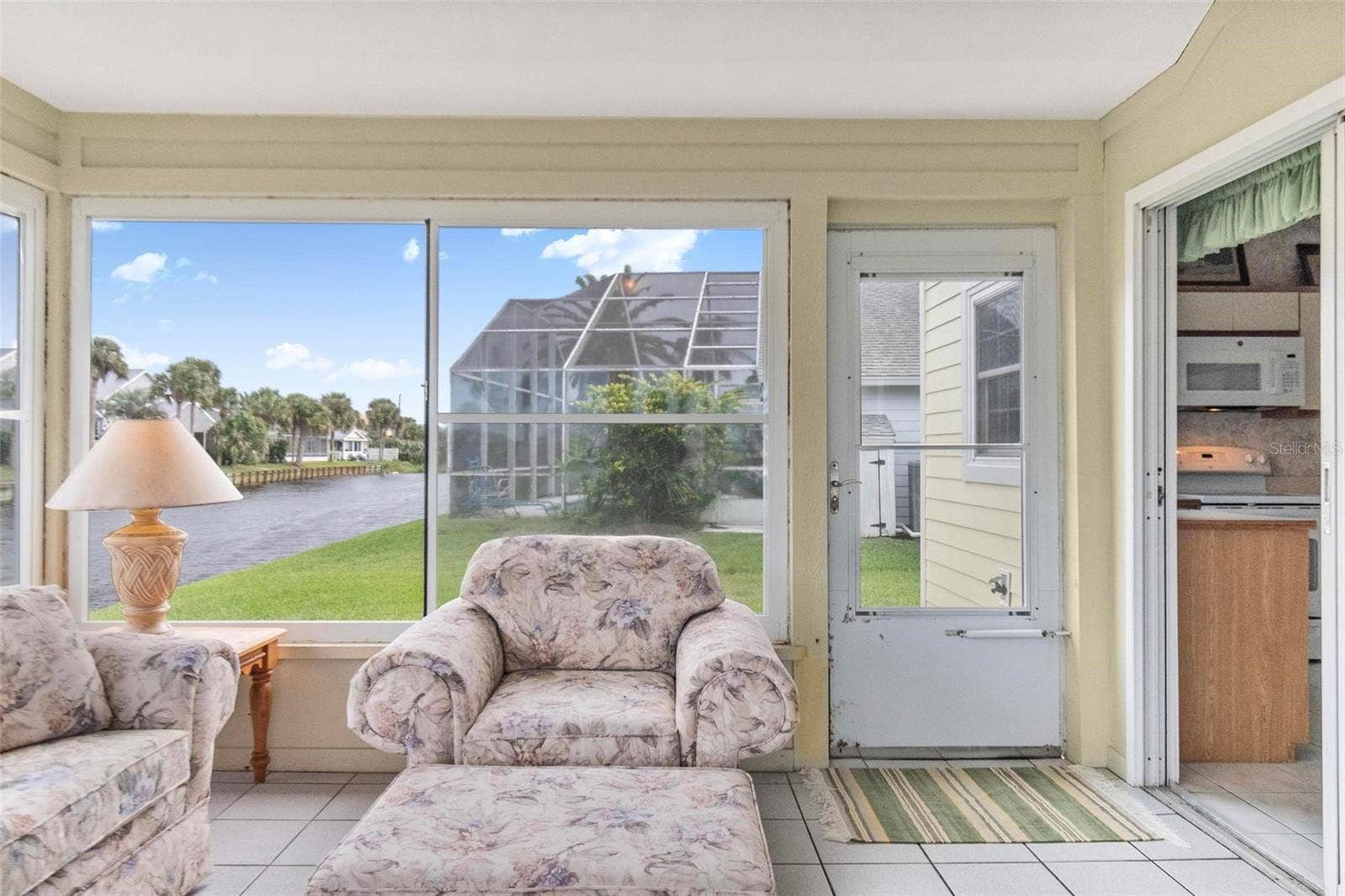 50 MEDFORD DRIVE, Palm Coast, FL 32137 Door leads to patio