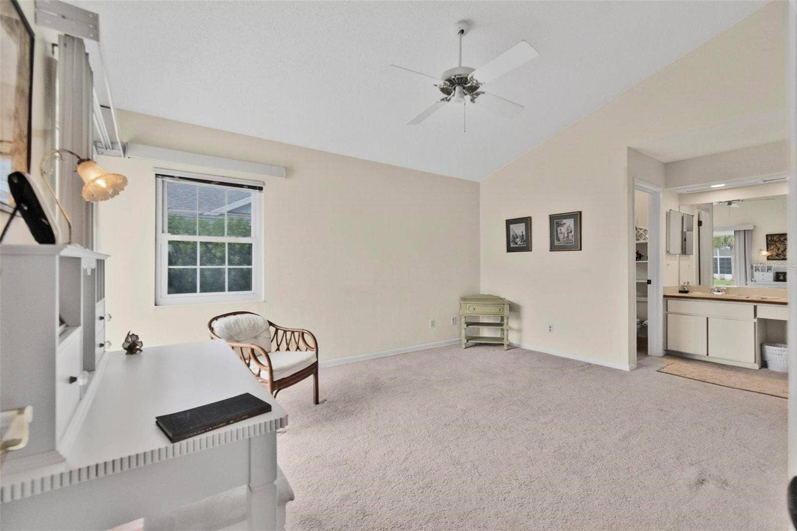 50 MEDFORD DRIVE, Palm Coast, FL 32137 Owners suite with sliders to sit on patio and listen to the waves