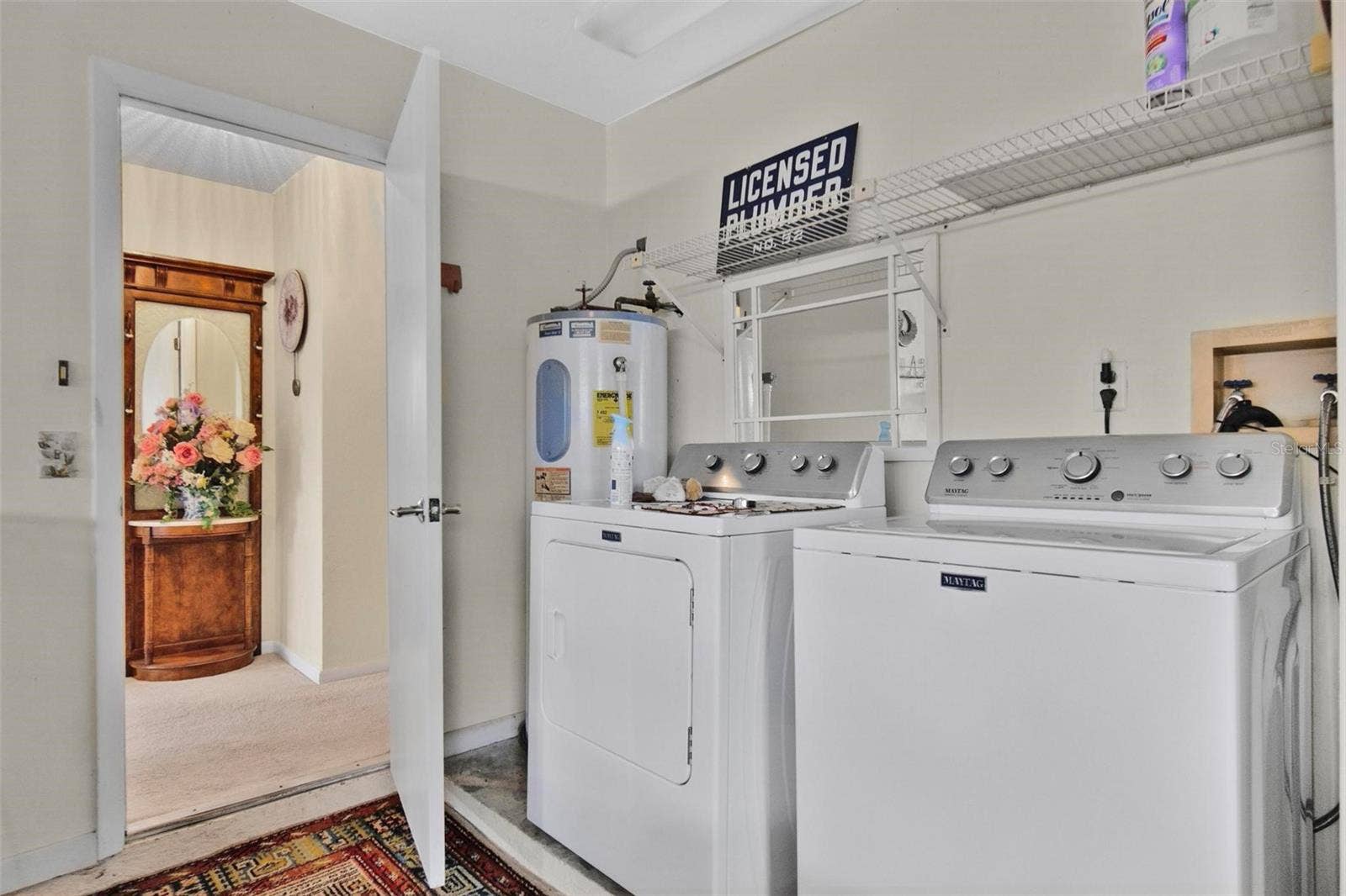 50 MEDFORD DRIVE, Palm Coast, FL 32137 Washer/Dryer in garage