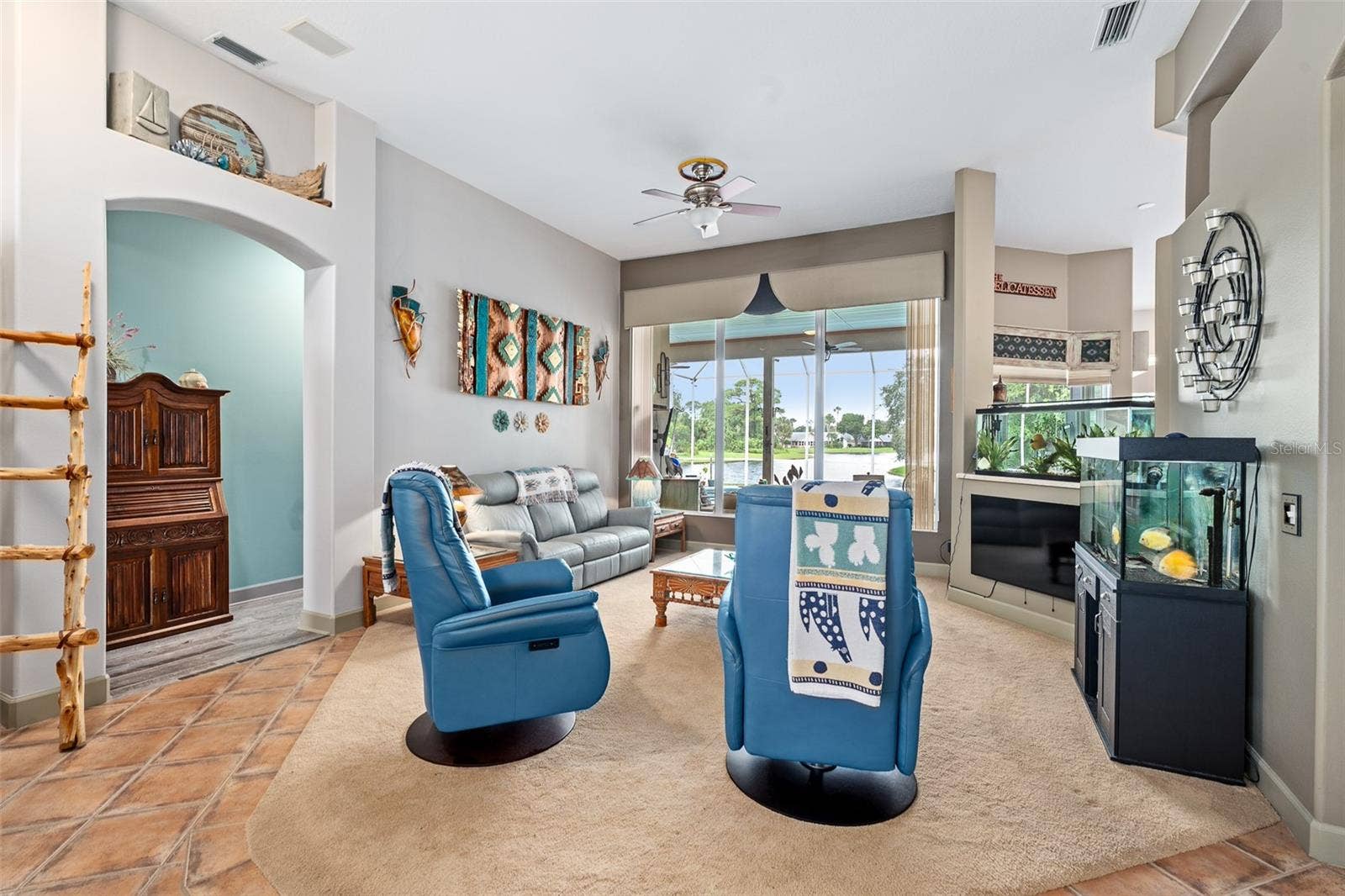 993 MORI COURT, Port Orange, FL 32127 Front Living Room