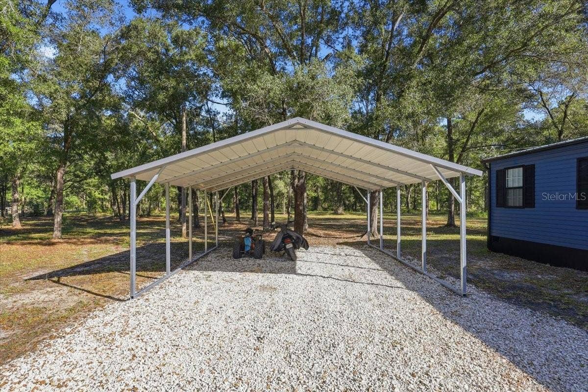 9860 NIKOLICH AVENUE, Hastings, FL 32145 2 Car Carport