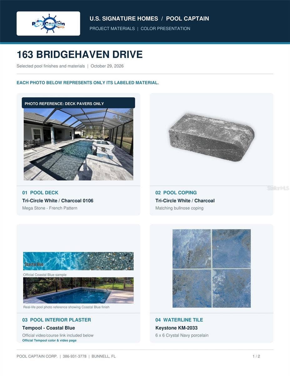 163 BRIDGEHAVEN DRIVE, Palm Coast, FL 32137 163 BRIDGEHAVEN DRIVE, Palm Coast, FL 32137
