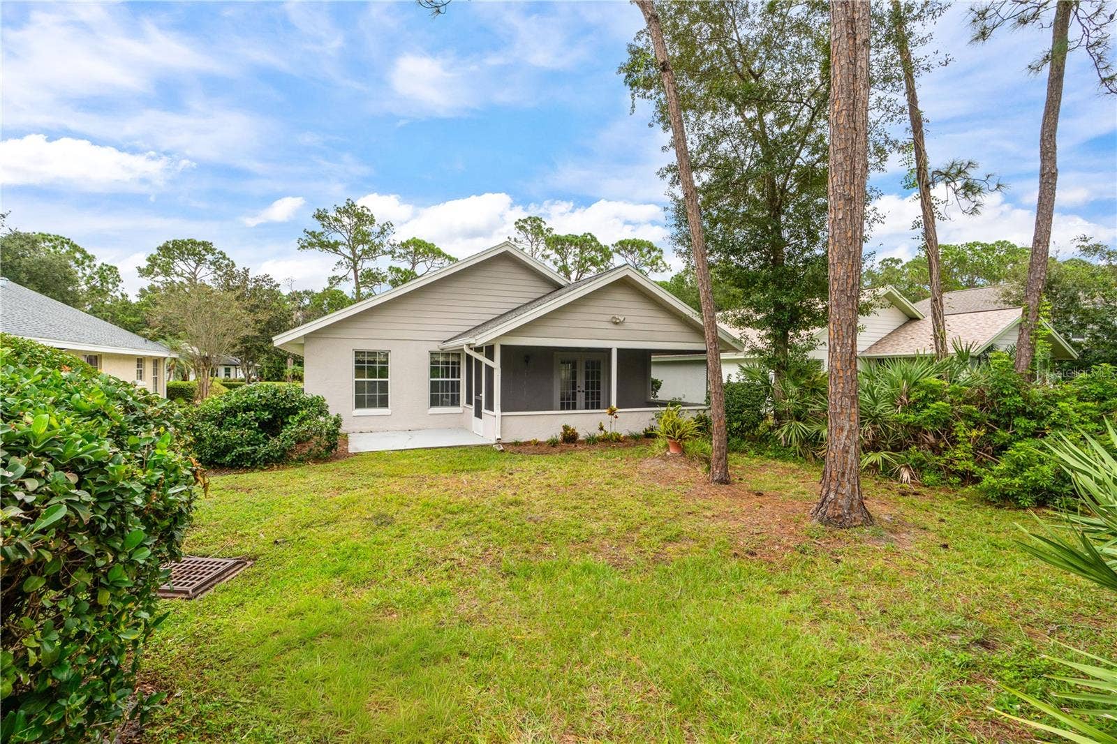 245 GLENBRIAR CIRCLE, Daytona Beach, FL 32114 Rear Elevation