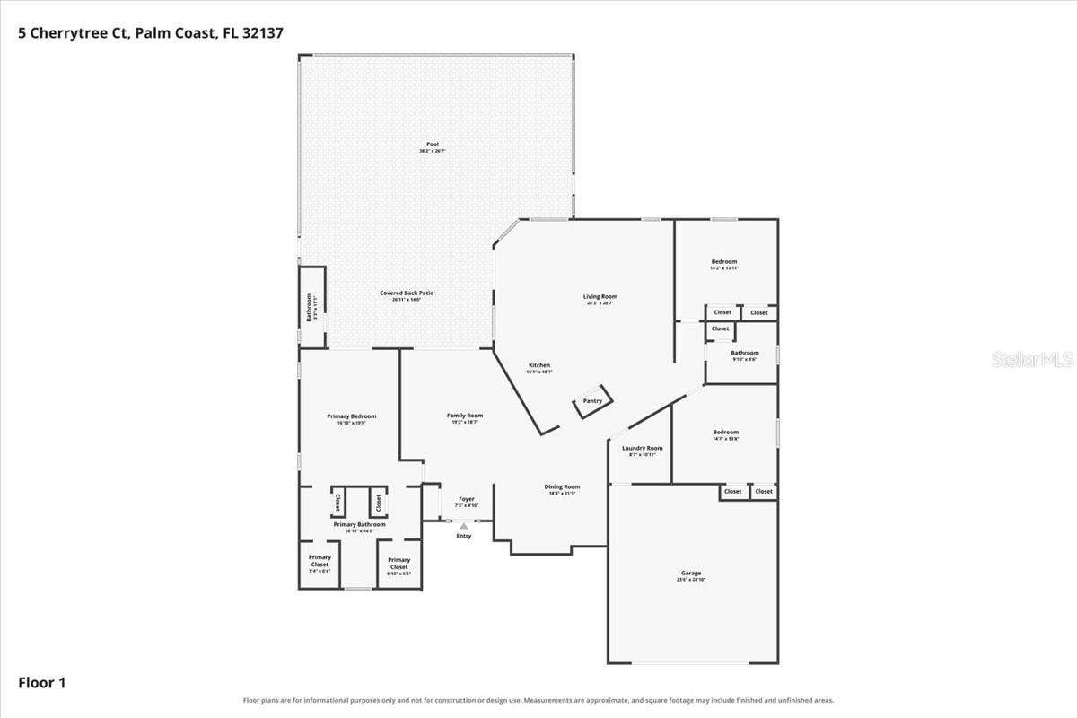 5 CHERRYTREE COURT, Palm Coast, FL 32137 5 CHERRYTREE COURT, Palm Coast, FL 32137