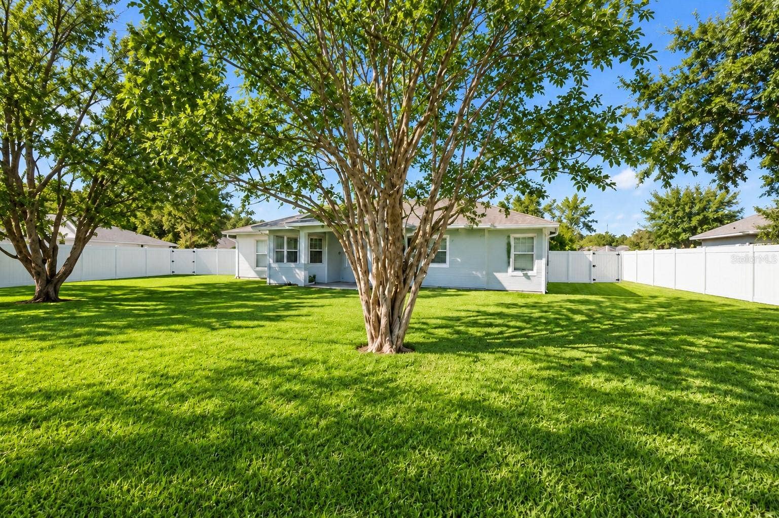 14 LAMOYNE LANE, Palm Coast, FL 32137 fenced in backyard