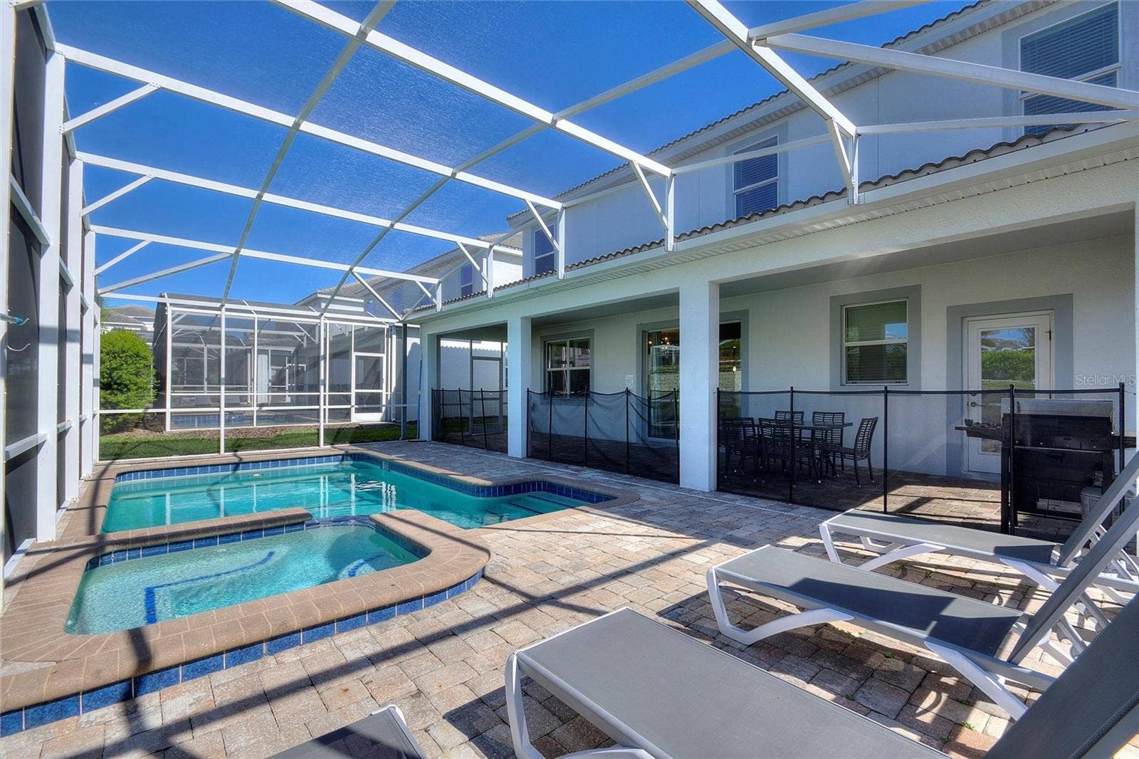 1524 FLANGE DRIVE, Davenport, FL 33896 Full pool and spa view