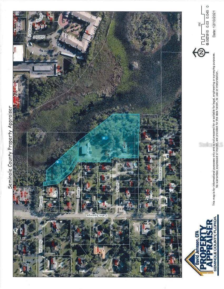 Property photo for 1501 PEARL STREET, Longwood, FL