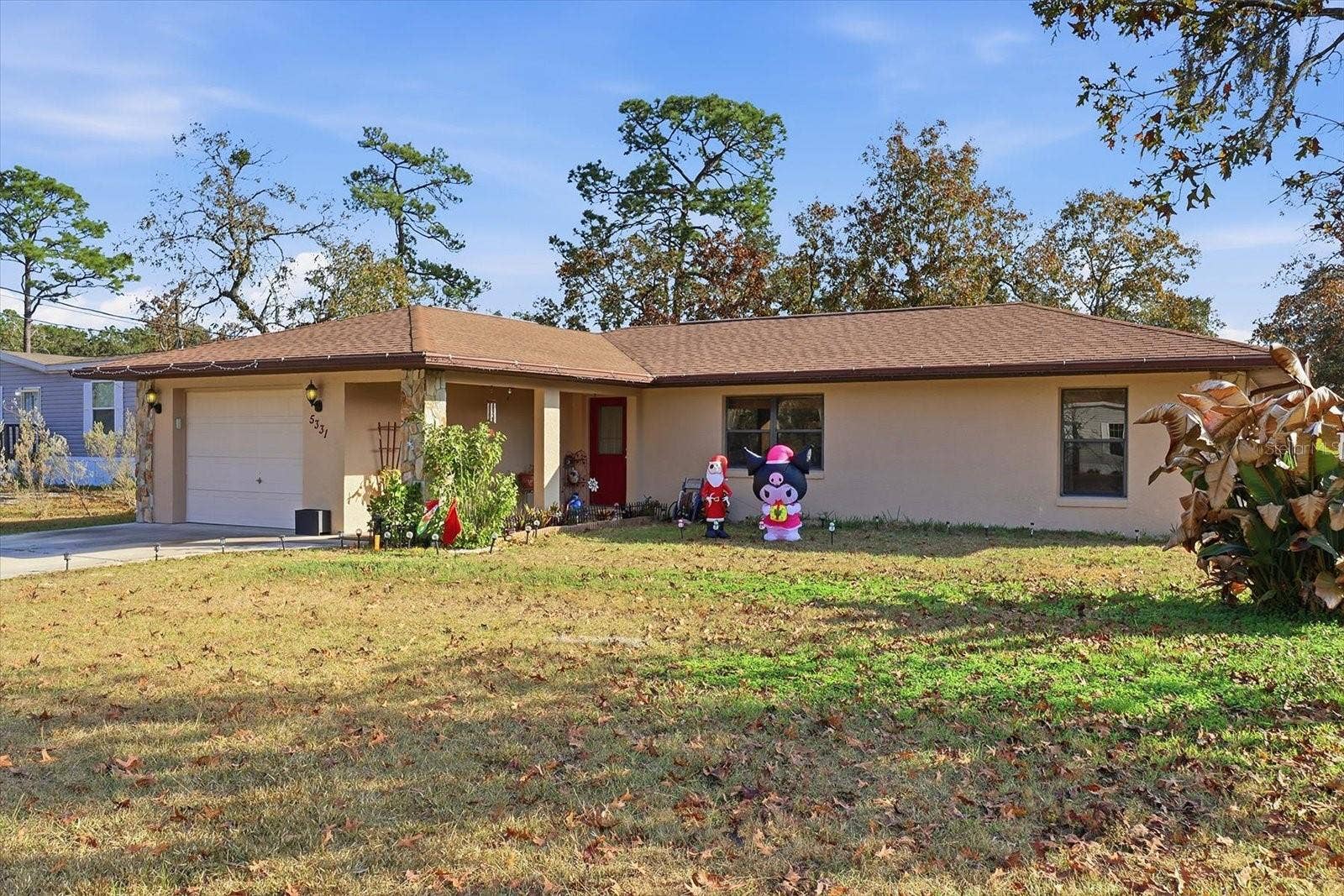 5331 S HELOISE TERRACE, Homosassa, FL 34446 Front Right Elevation