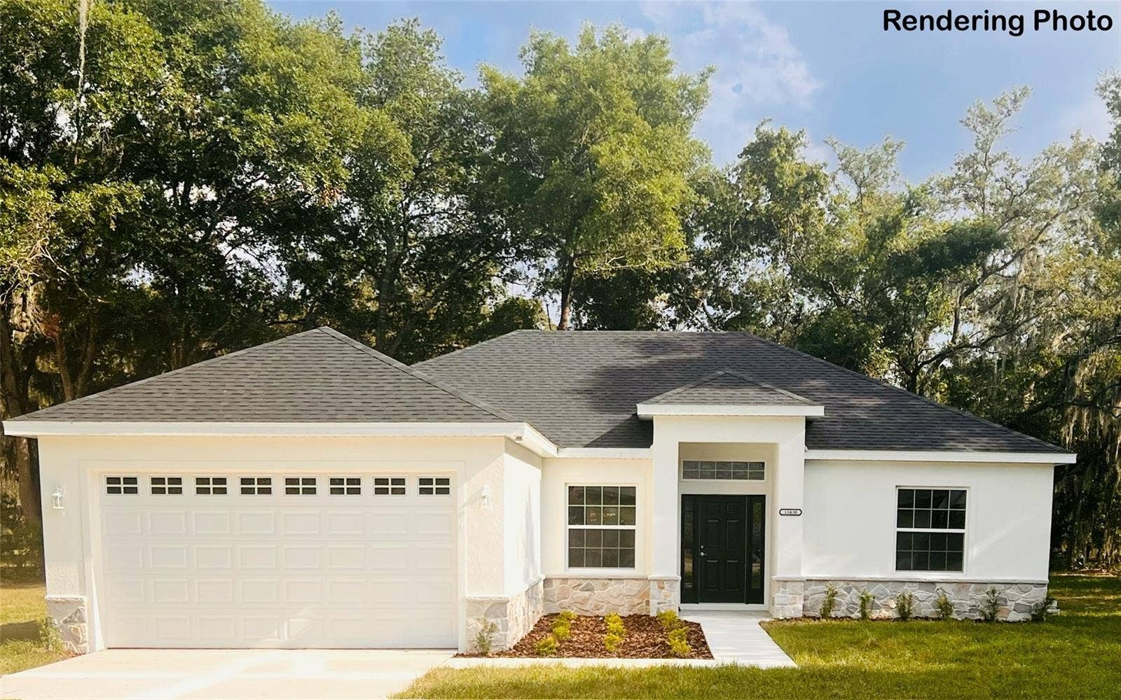 401 W CENTRAL AVENUE, Howey In The Hills, FL 34737 RENDERING - FRONT EXTERIOR