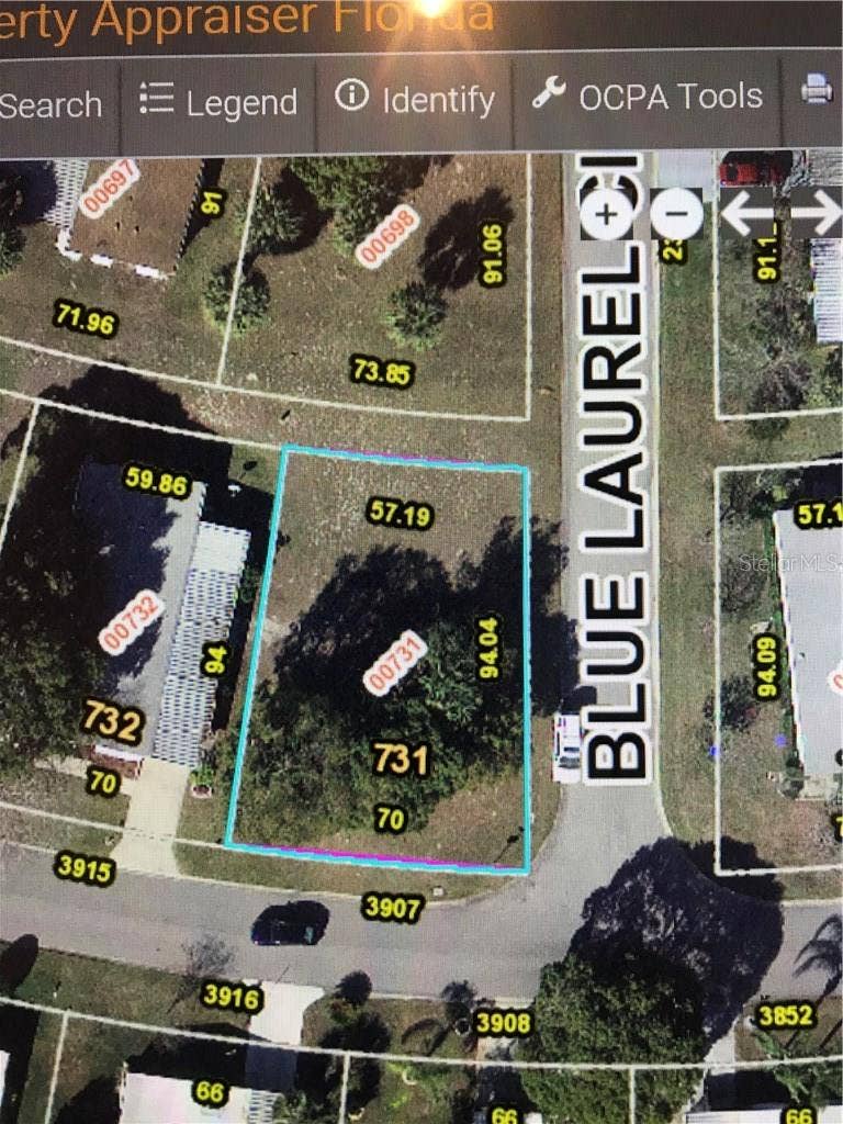 Property photo for 3907 COHEN DRIVE, #731, Zellwood, FL