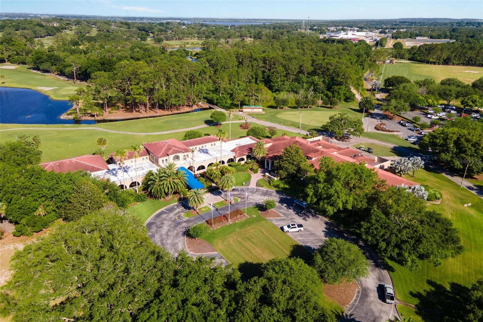 Clubhouse Ariel View