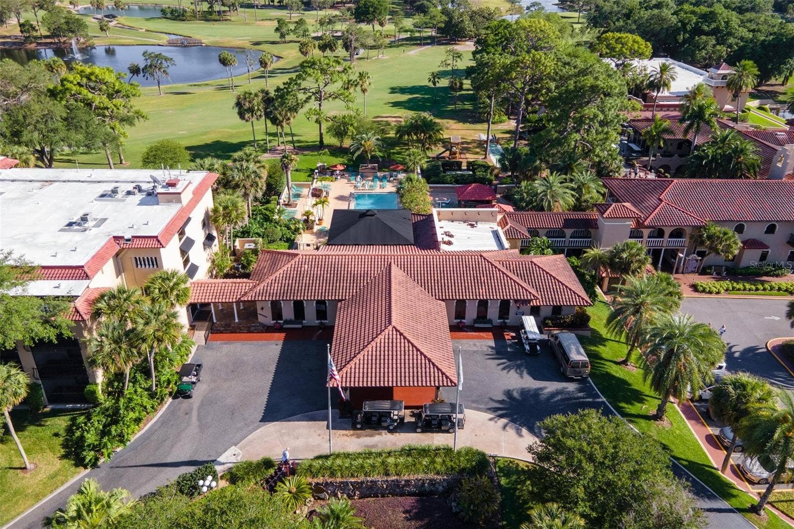 Ariel of clubhouse