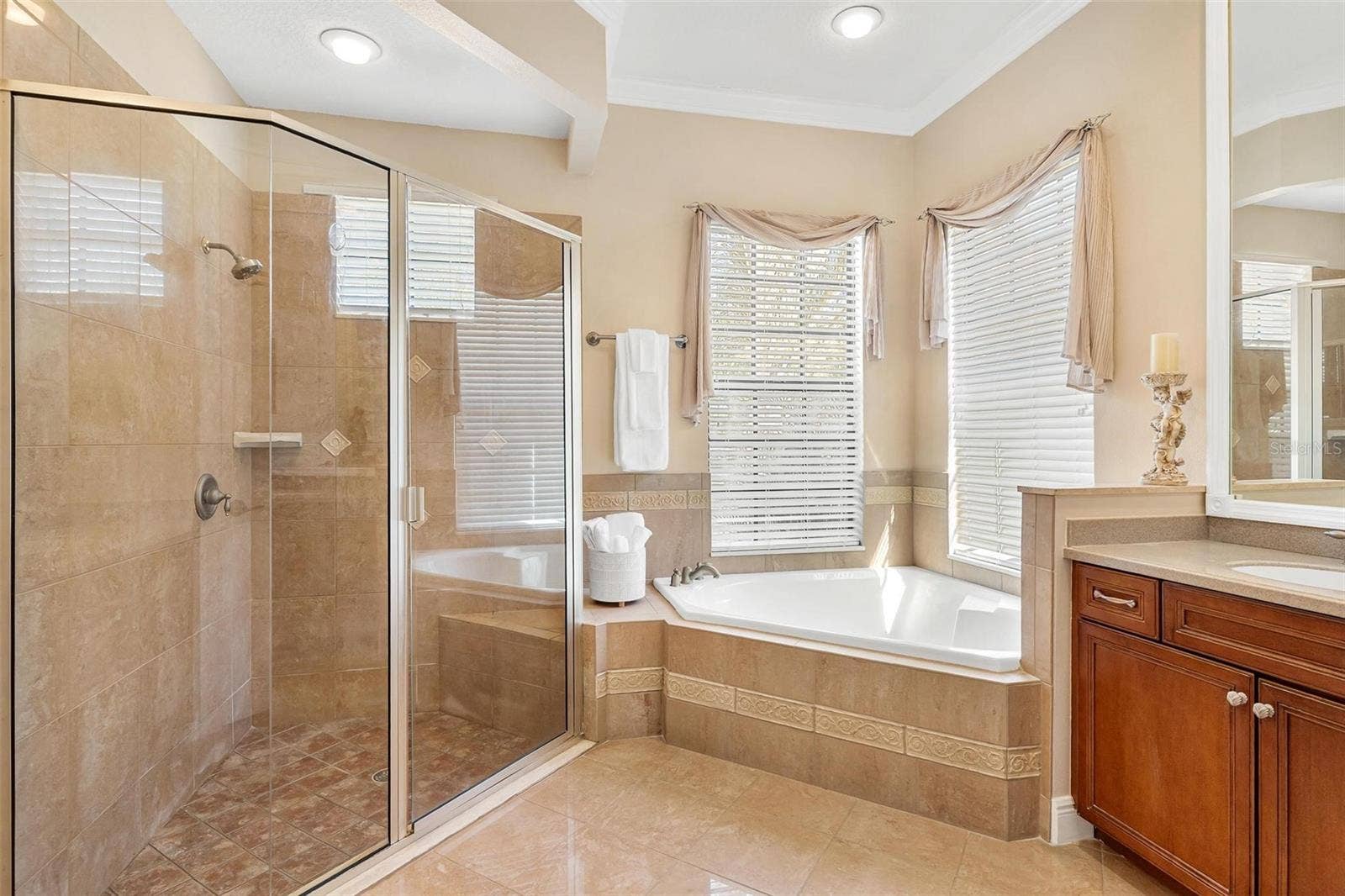 Primary Suite Bath gives you the spa like experience!