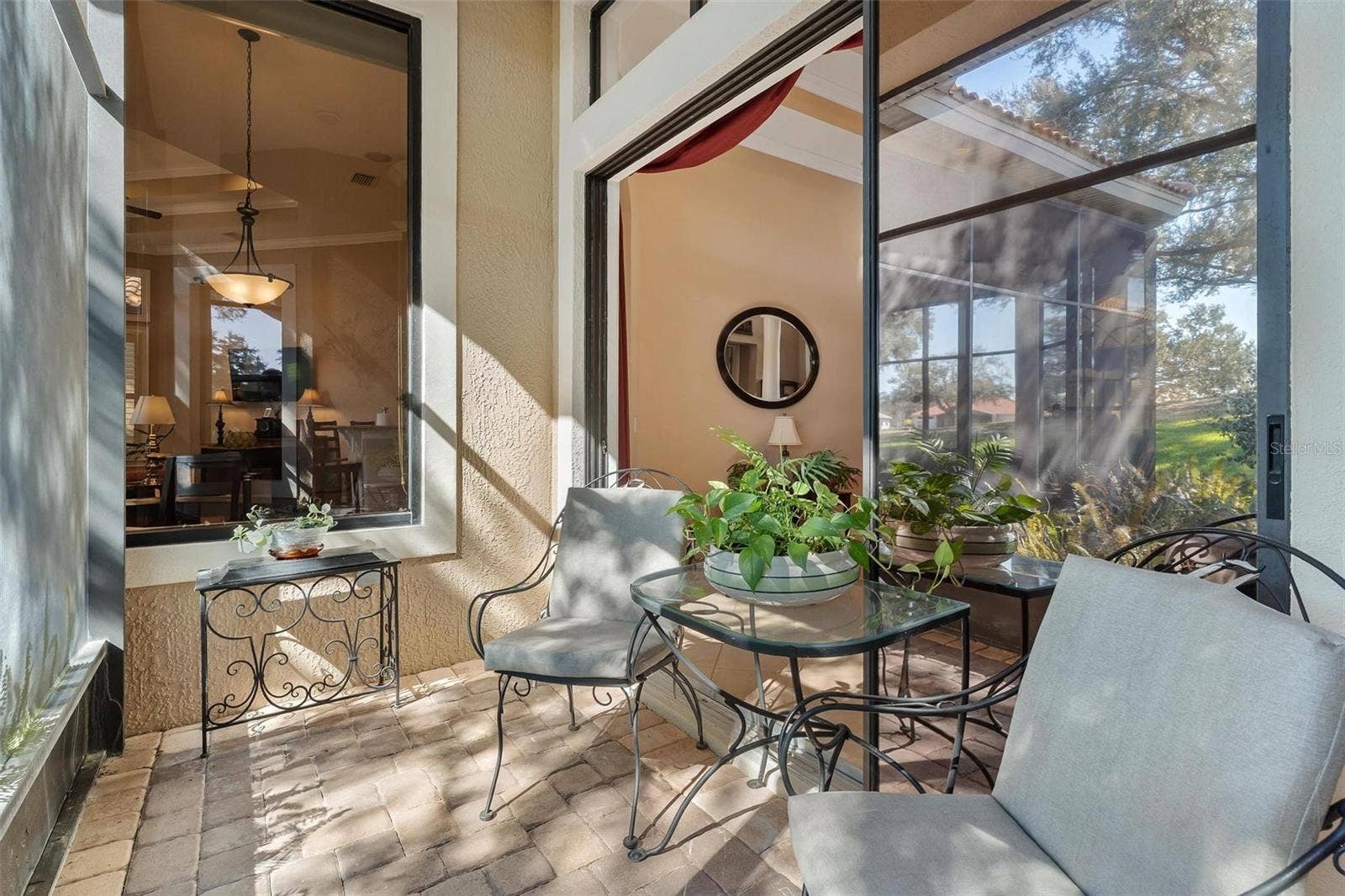 Formal Living area private screen Porch...LOVE IT!!