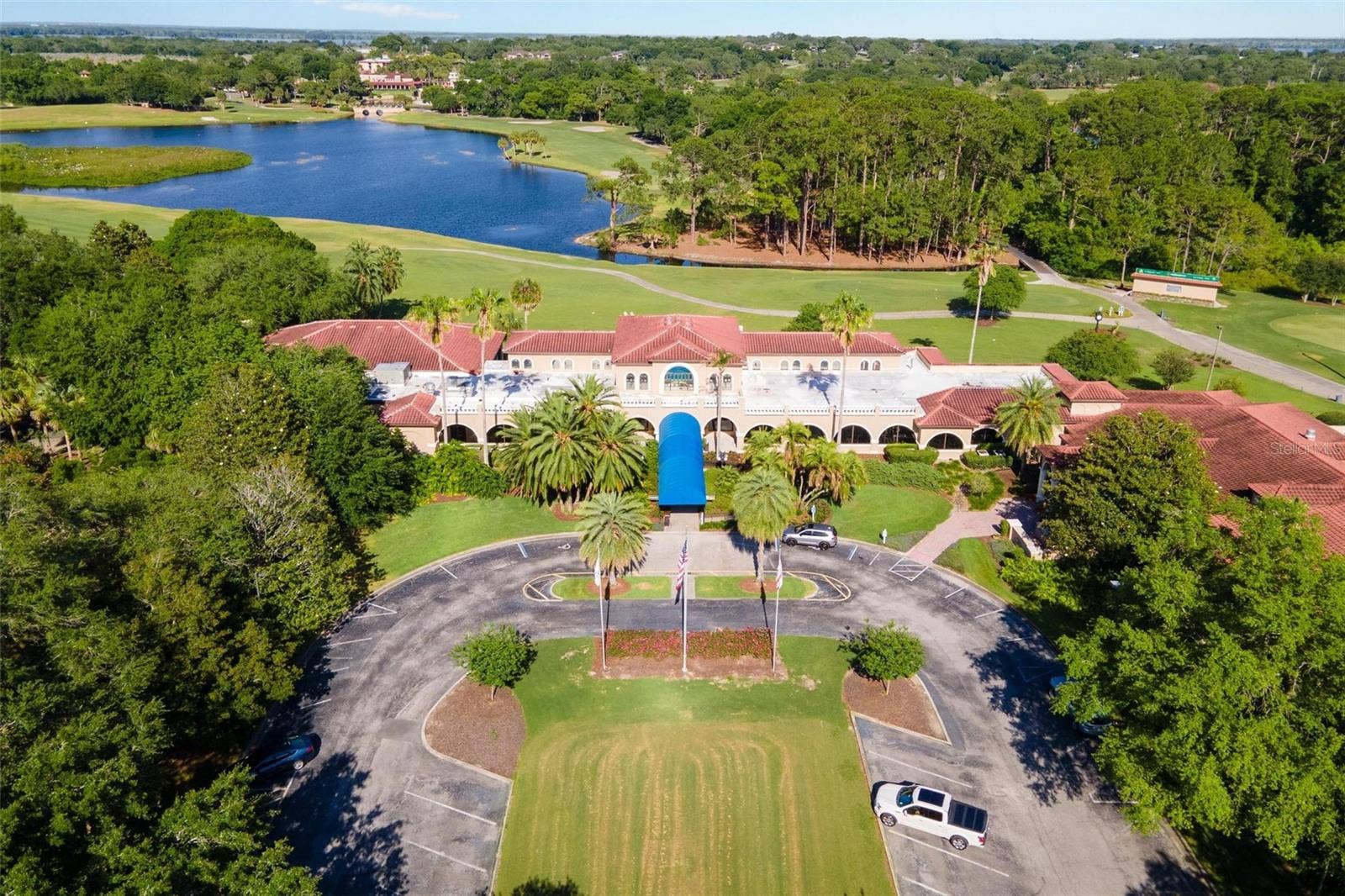 Clubhouse Ariel View