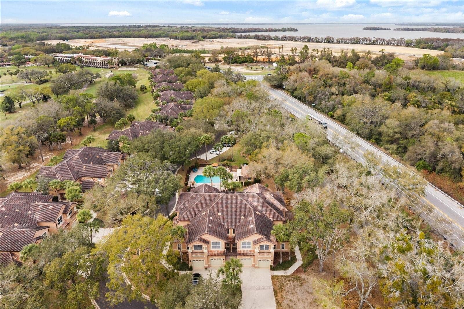102 CAMINO REAL BOULEVARD, #102, Howey In The Hills, FL 34737 Aerial View
