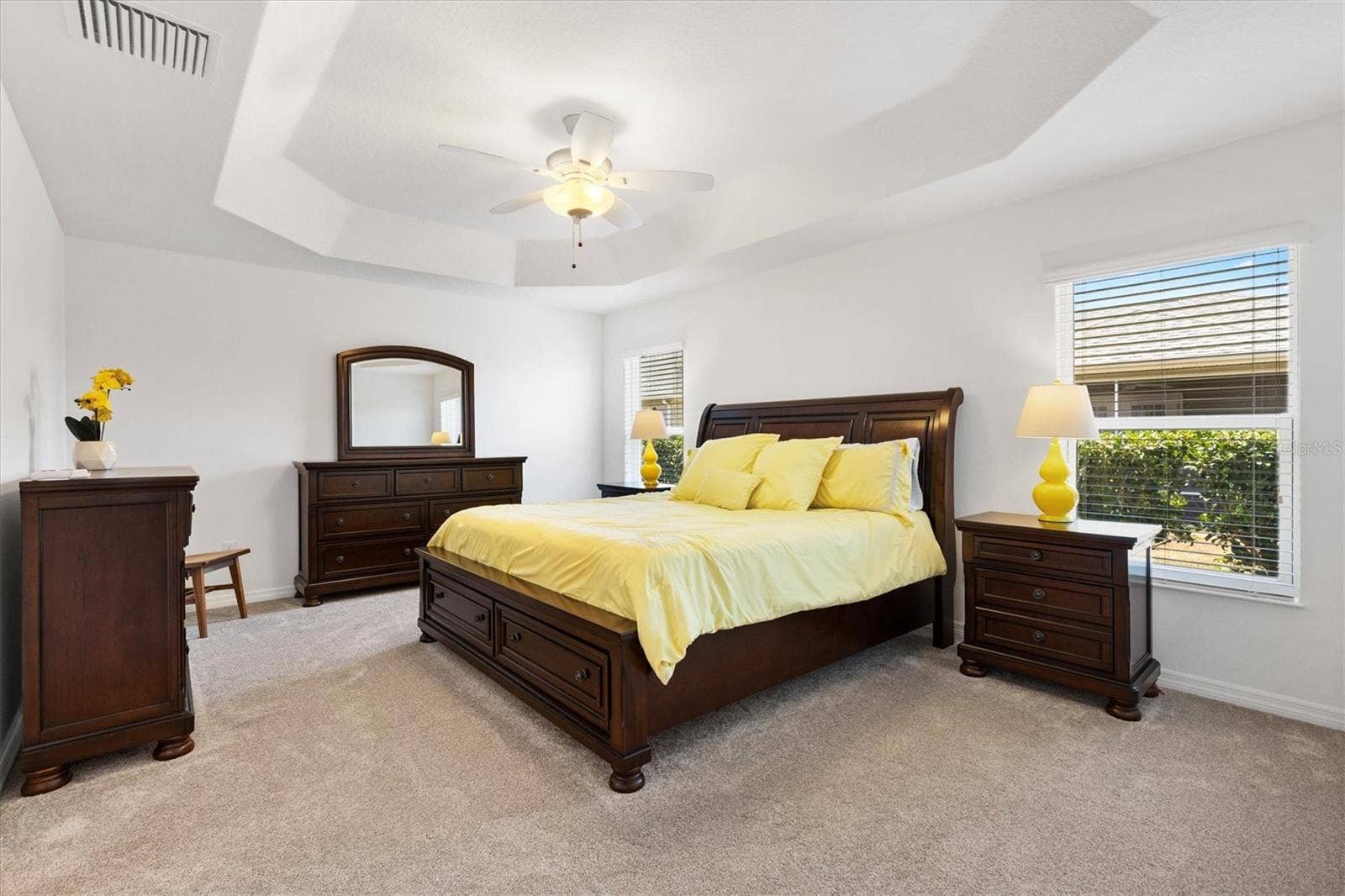 Primary Ensuite with Tray Ceiling
