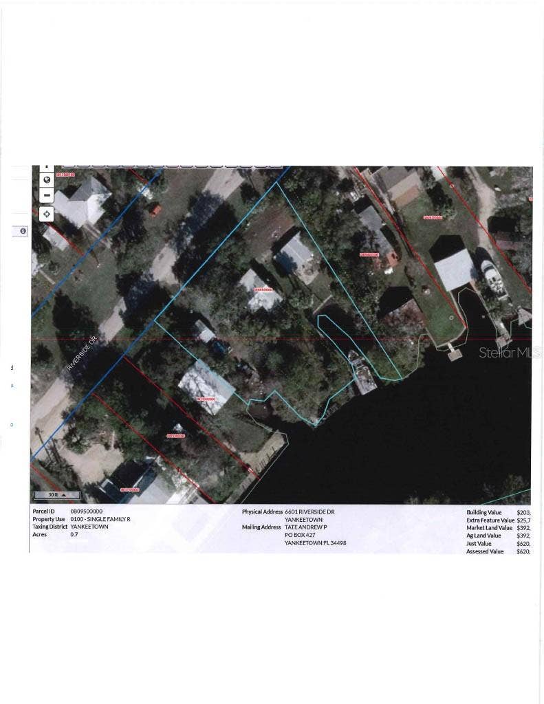 Property photo for 6601 RIVERSIDE DRIVE, Yankeetown, FL