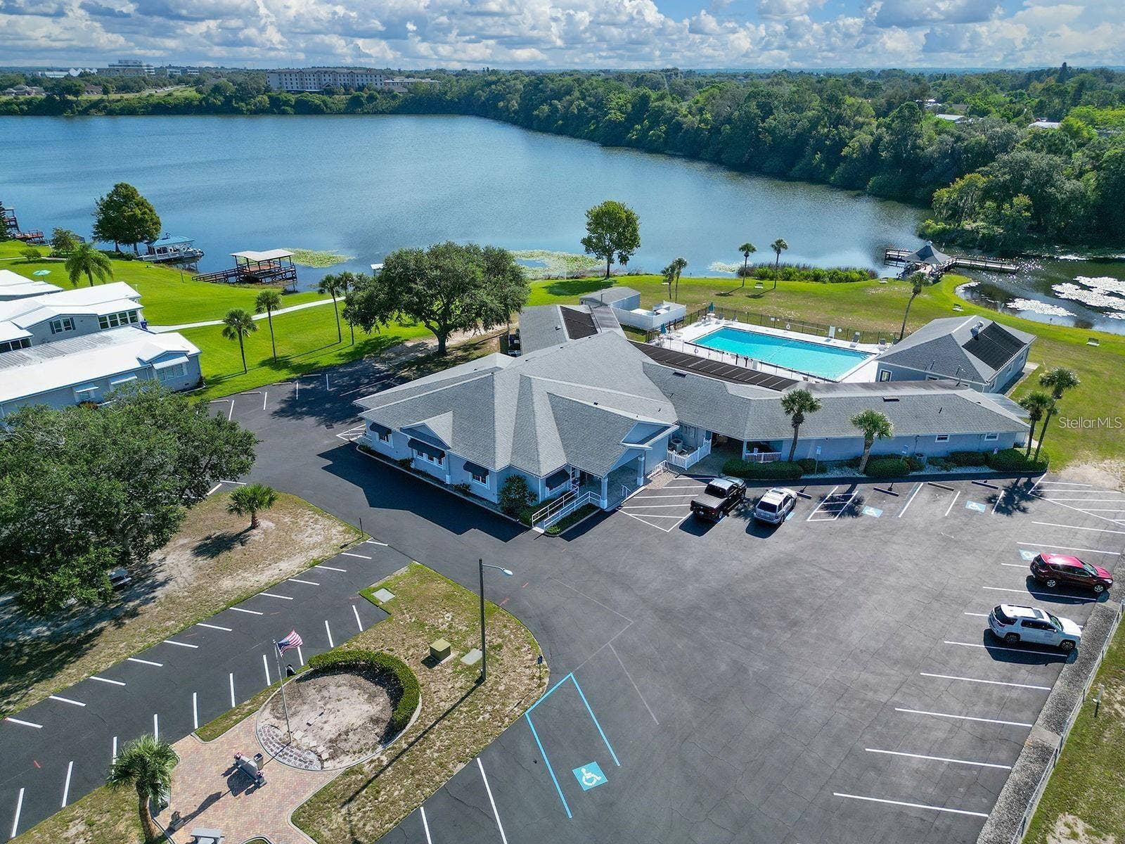 Clubhouse and Lake