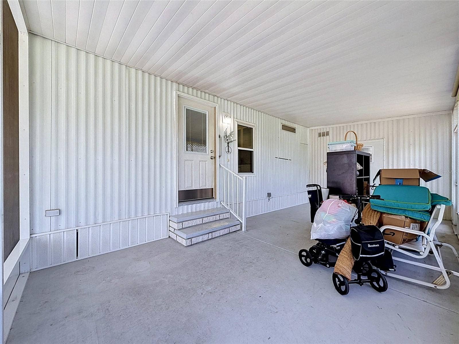 Screened in Room